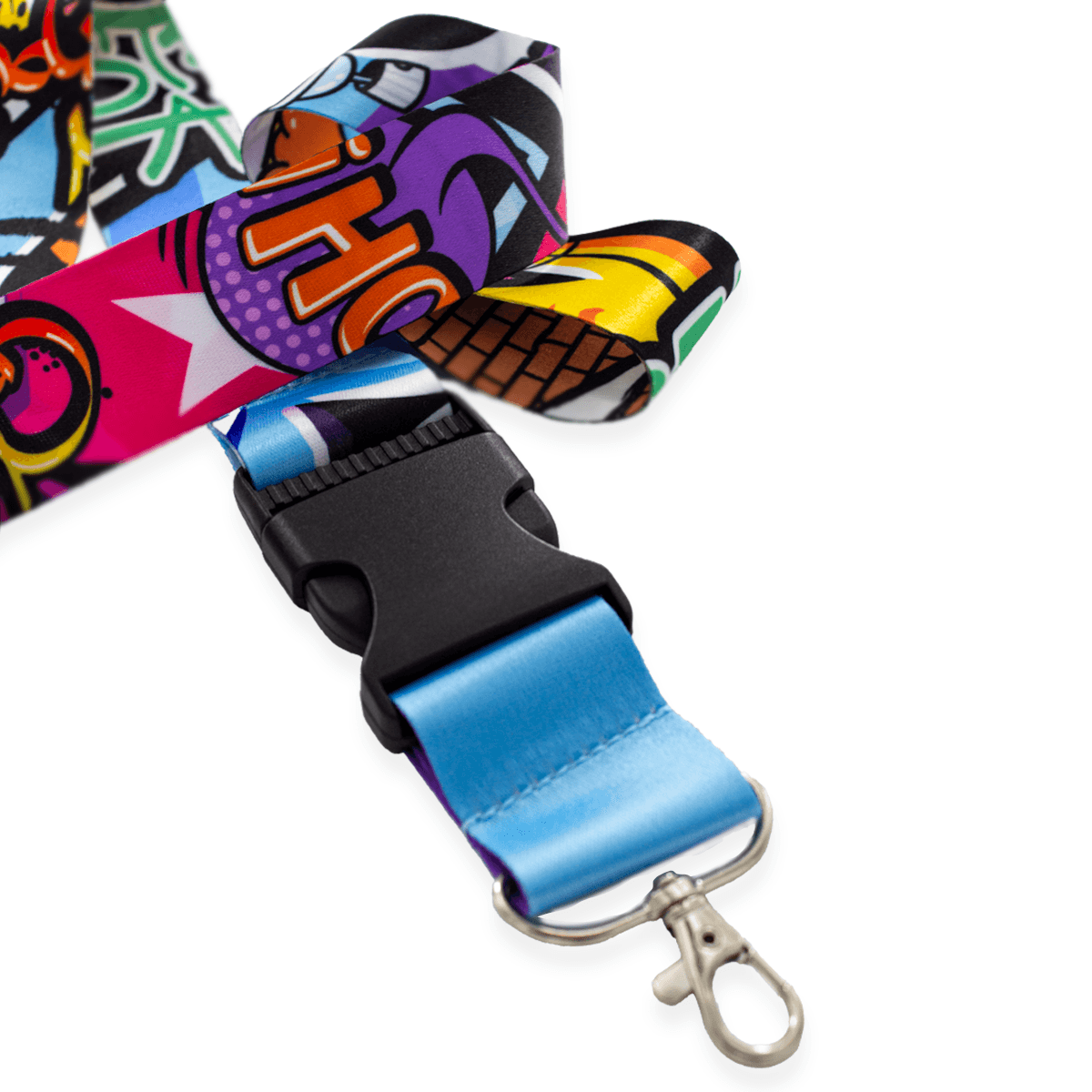 Graffiti Pin Lanyard - image 1 of 4